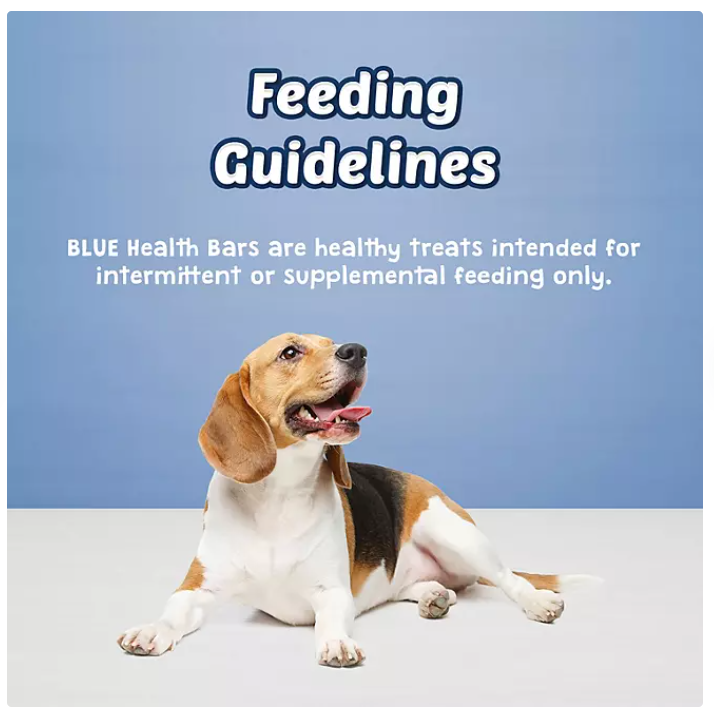 Blue Buffalo Health Bars Crunchy Dog Treats, Bacon, Egg & Cheese, 5 lbs.