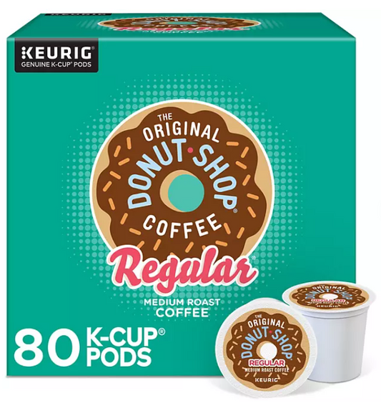 The Original Donut Shop Medium Roast K-Cup Pods, Regular, 80 ct.