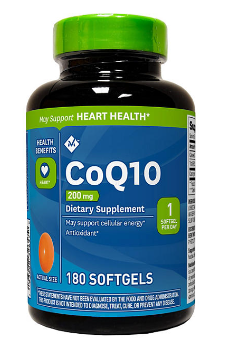 Member's Mark CoQ10 Softgels, 200 mg, 180 ct.