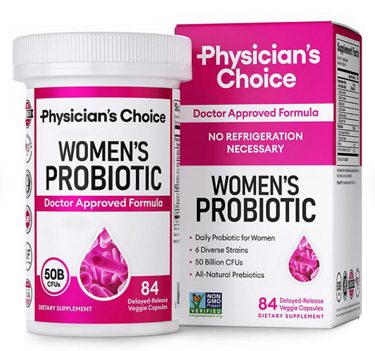 Physician's Choice Women's Probiotic Capsules, 50 Billion CFU 84 ct.