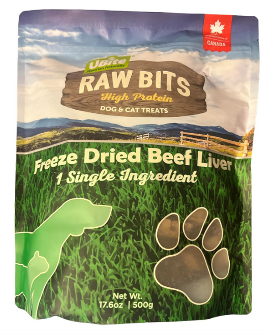 Ubite (Value Pack) Freeze Dried Pets Treats (Beef Liver)