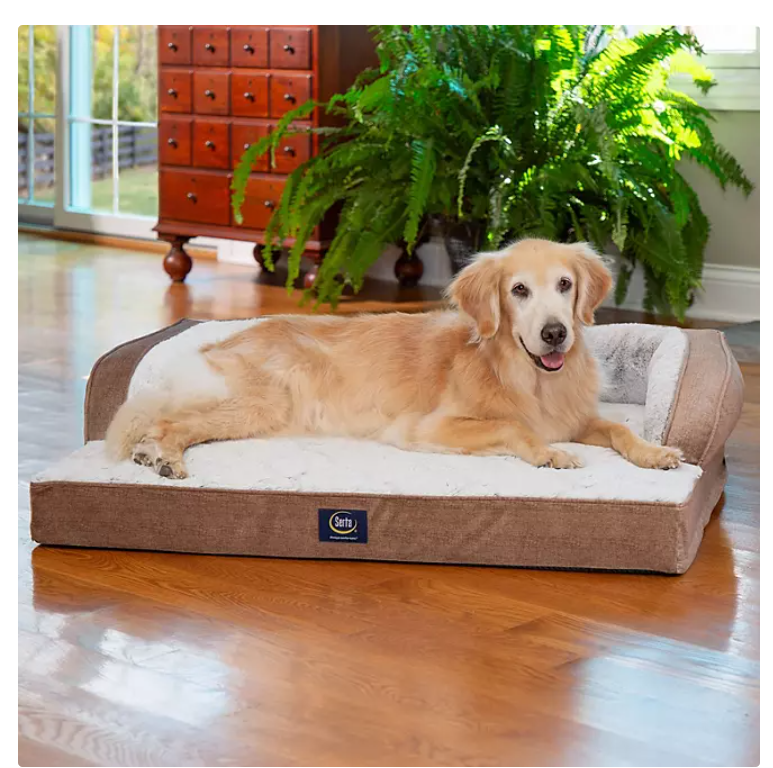 Serta Luxury Sleeper Sofa Pet Bed 39" x 27" (Choose Color)