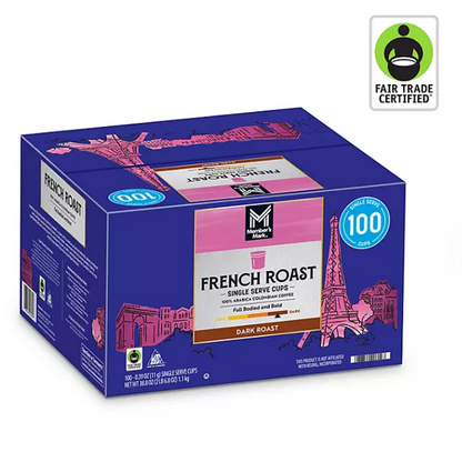 Member's Mark Single Serve Coffee Cups, French Roast (100 ct.)